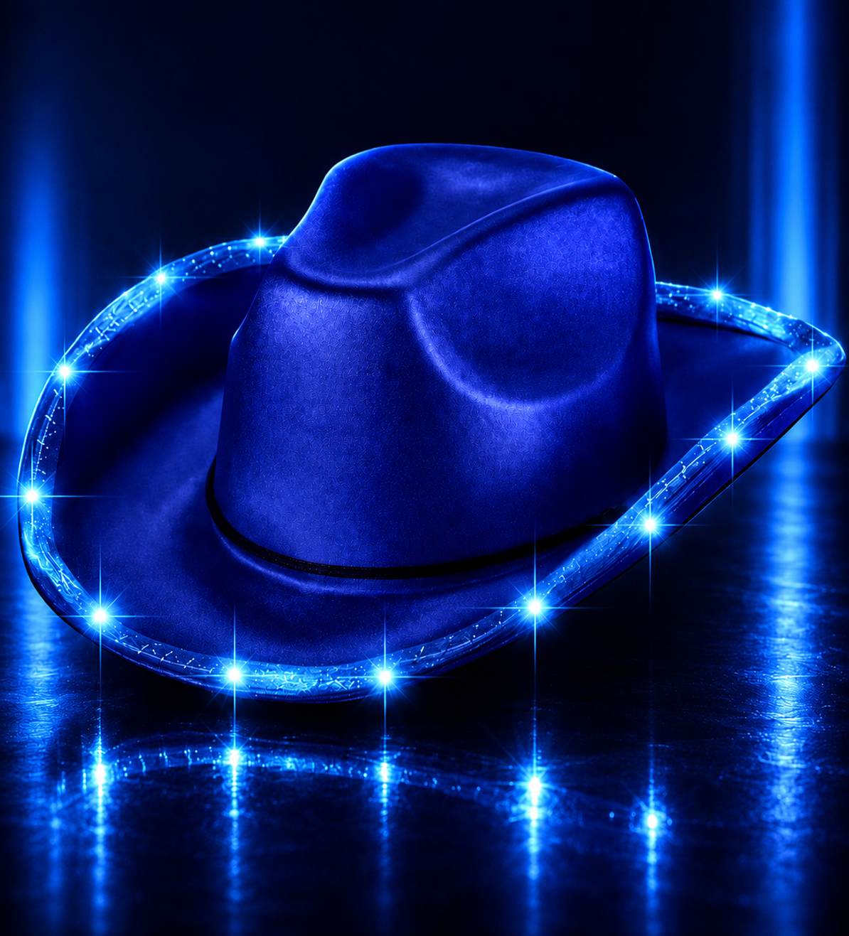 DiscoHats™ — Light-Up LED Cowboy Hat 🤠✨
