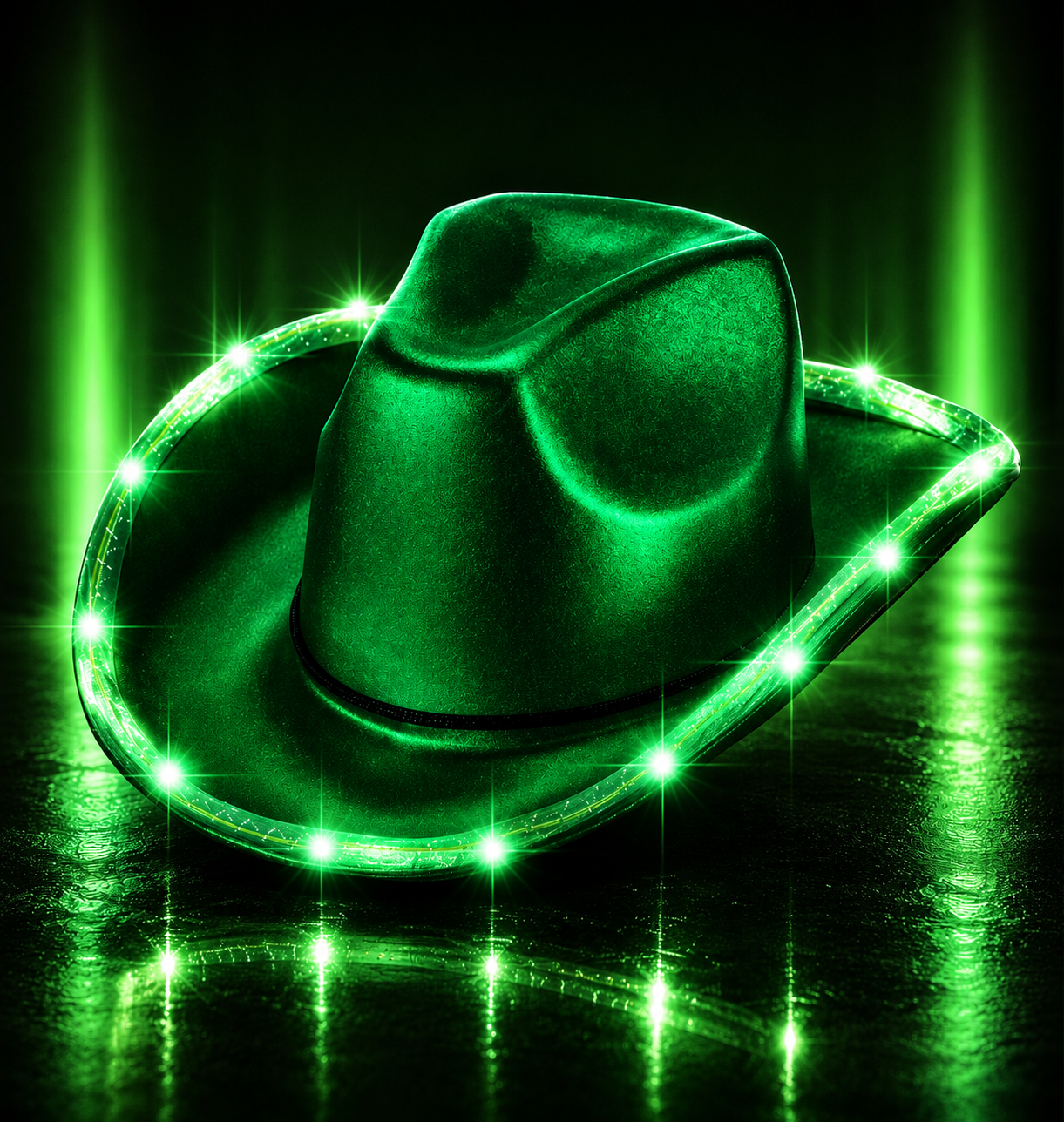 DiscoHats™ — Light-Up LED Cowboy Hat 🤠✨