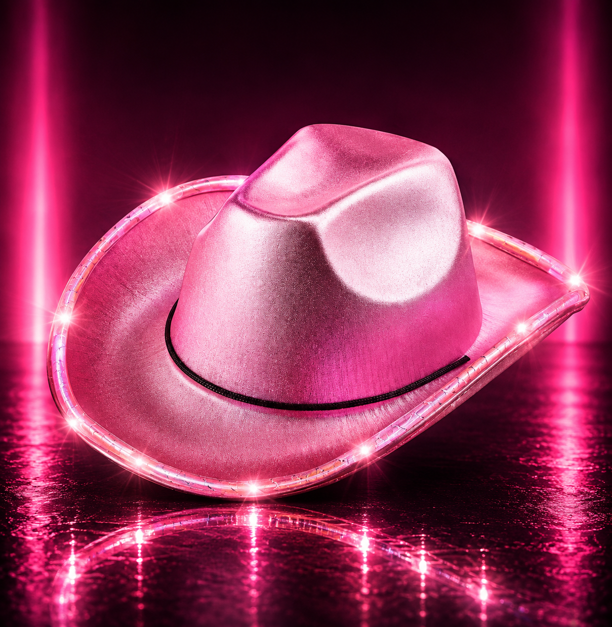 DiscoHats™ — Light-Up LED Cowboy Hat 🤠✨
